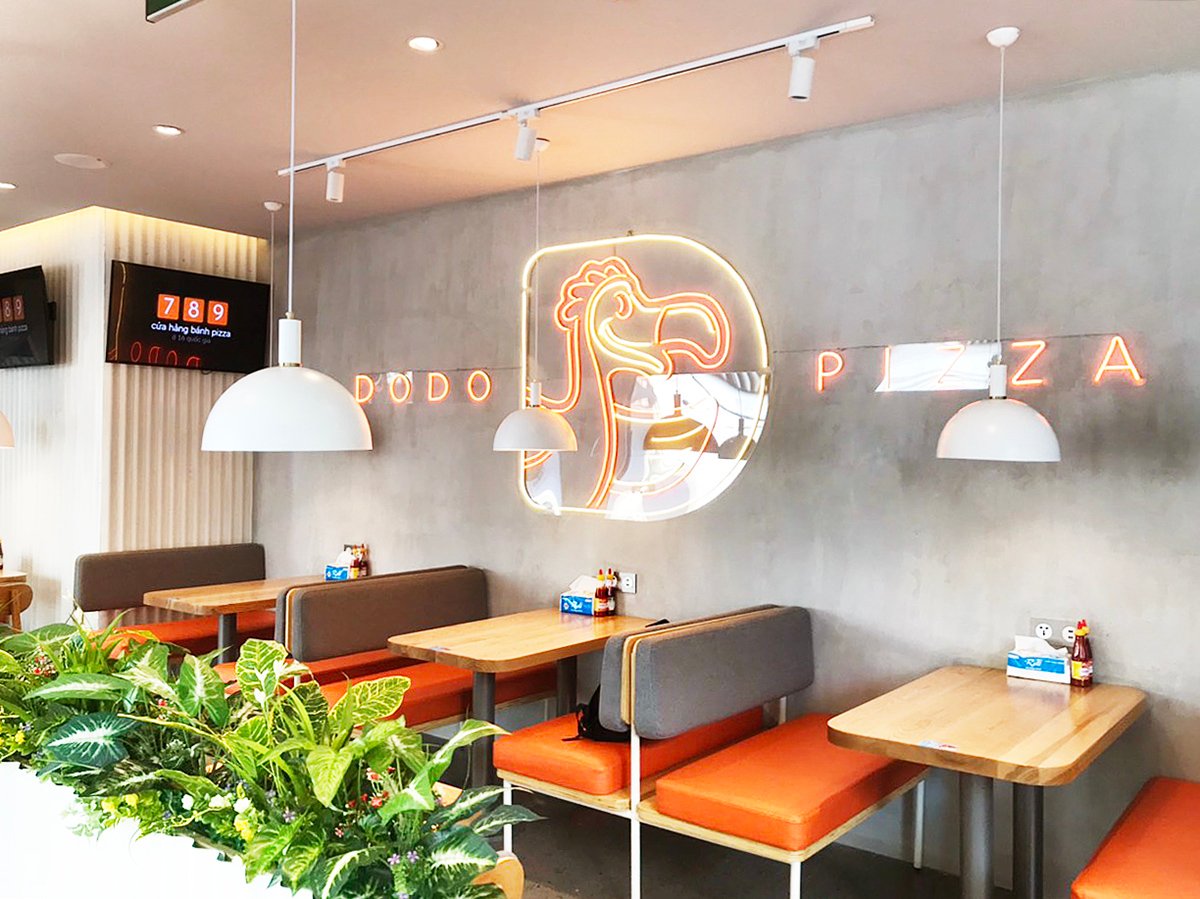 nhà hàng dodo pizza nguyễn gia trí
